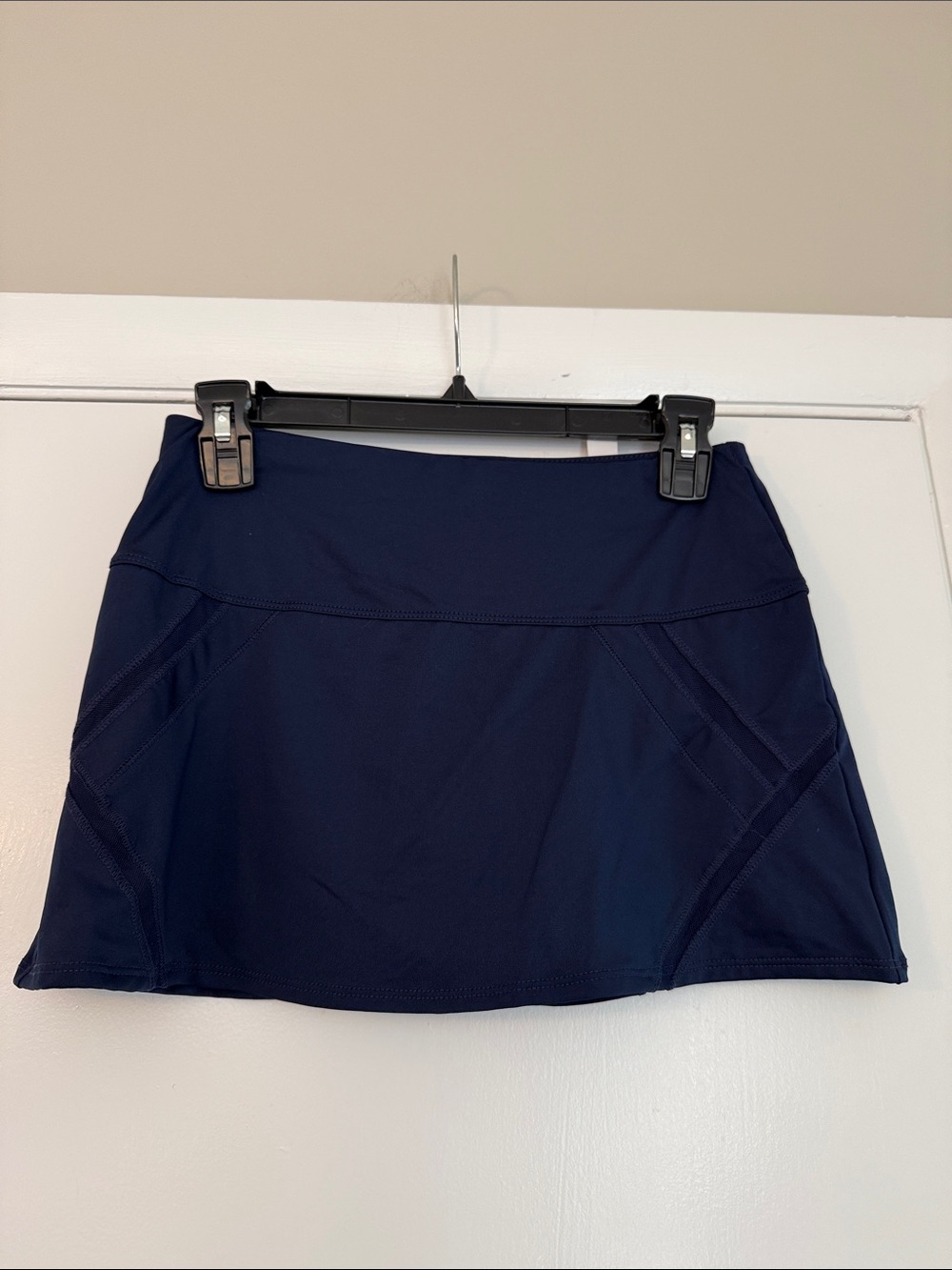 Lucky in Love Navy Athletic Mini Skirt